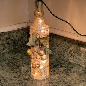 Craft Hand made Bottle light